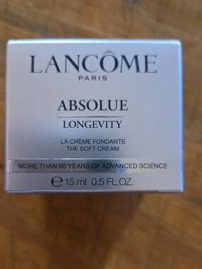 NIB Lancôme Absolue Longevity The Soft Cream  0.5 FL OZ
